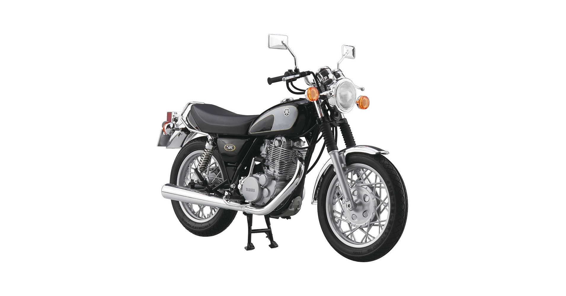Amazon.com: Aoshima 1/12 Yamaha 1JR SR400 / 1JN SR500 '96